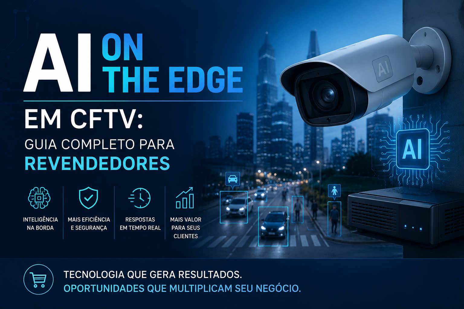 AI on the Edge em CFTV: o que é, como funciona e por que seu cliente vai precisar entender isso