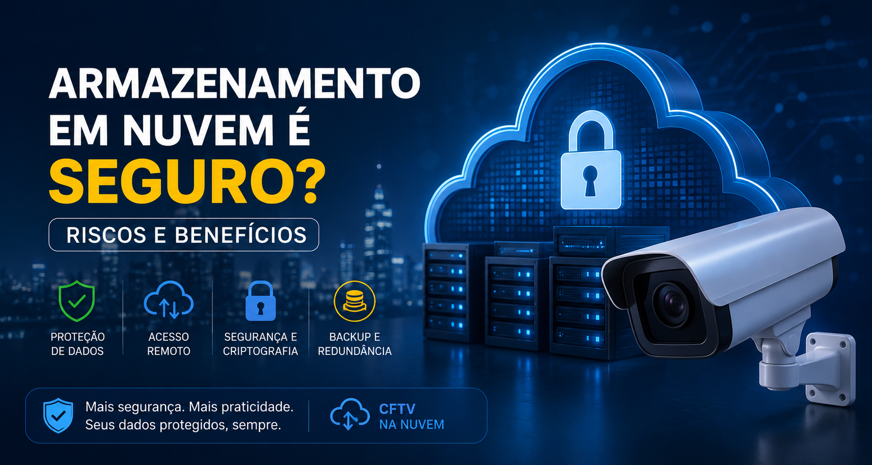 Armazenamento em Nuvem é Seguro? Descubra agora