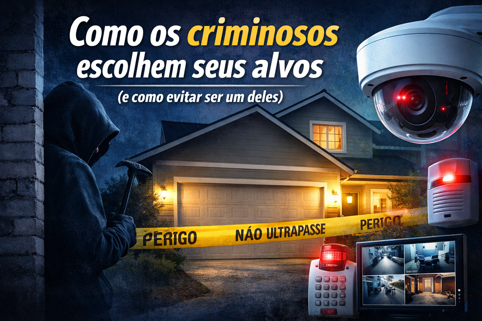 Como criminosos escolhem alvos