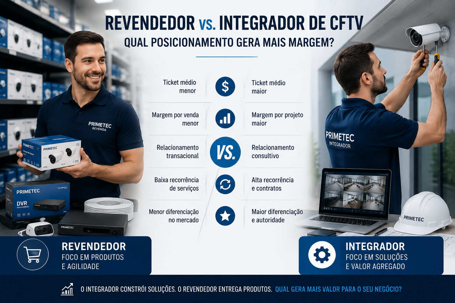 Integrador vs. Revendedor