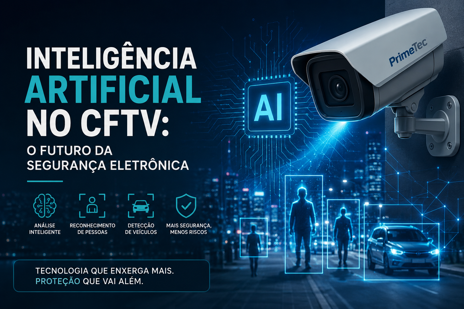 Inteligência Artificial no CFTV: O Futuro da Segurança Eletrônica