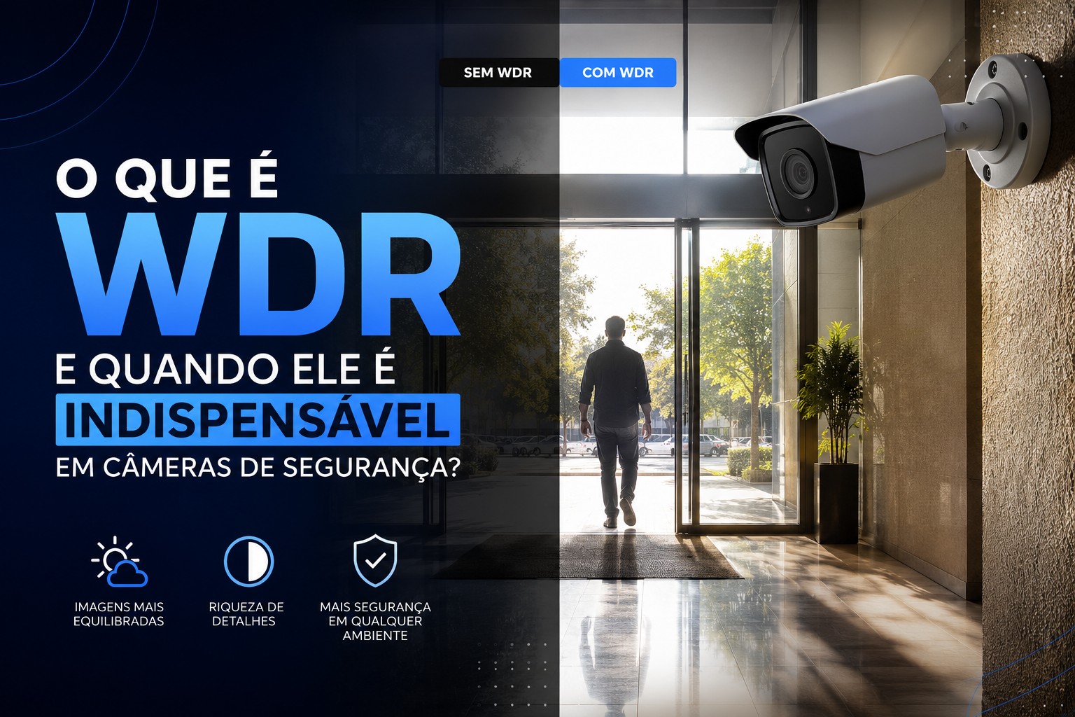 O Que É WDR e Quando Ele É Indispensável em Câmeras de Segurança?