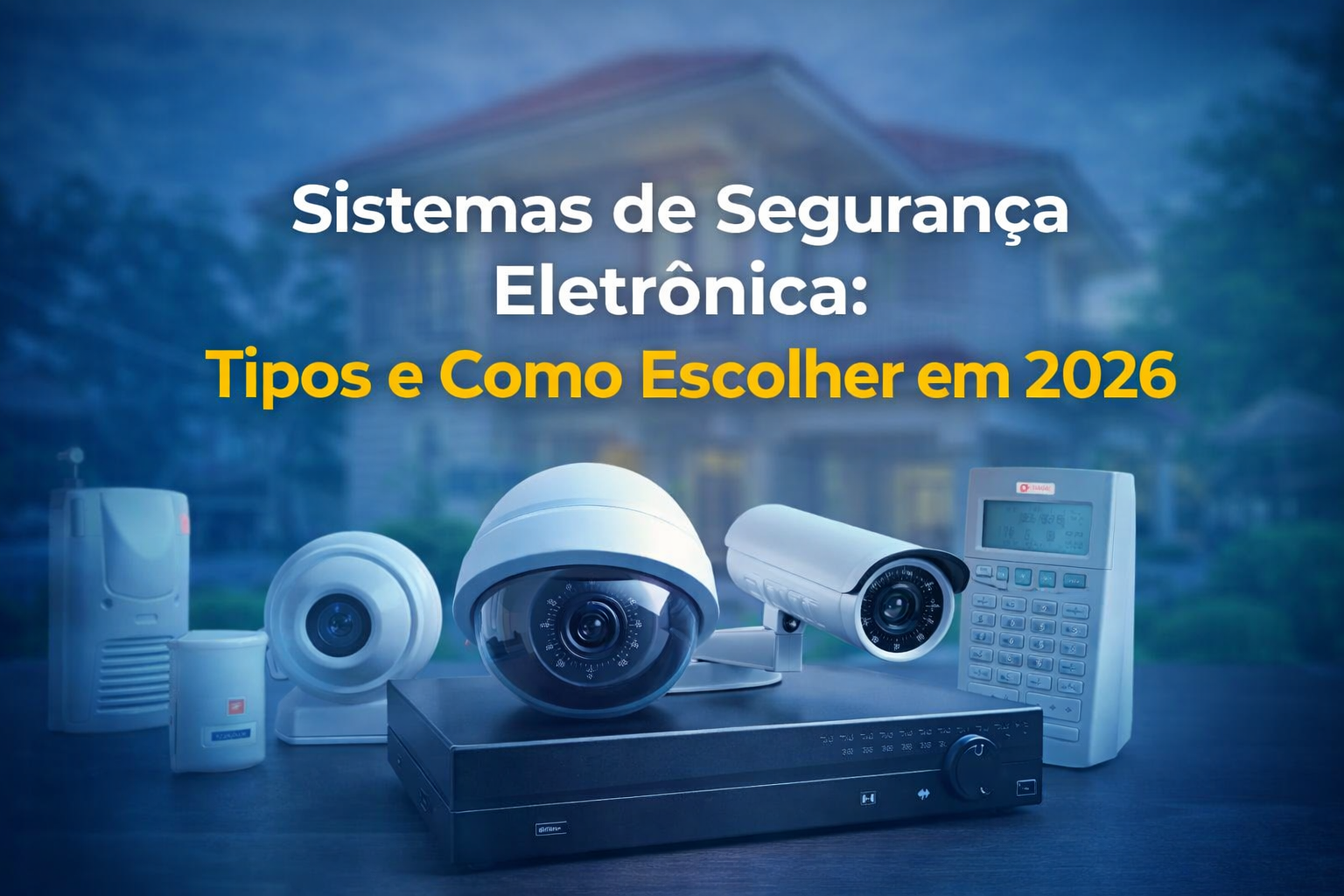 Sistemas de Segurança Eletrônica: Tipos, como funcionam e como escolher em 2026