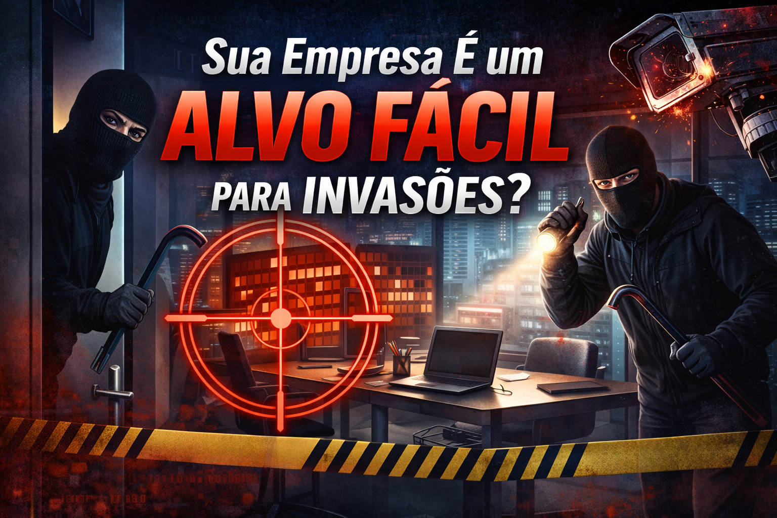 Sua empresa pode ser um alvo fácil para criminosos mesmo achando que está segura