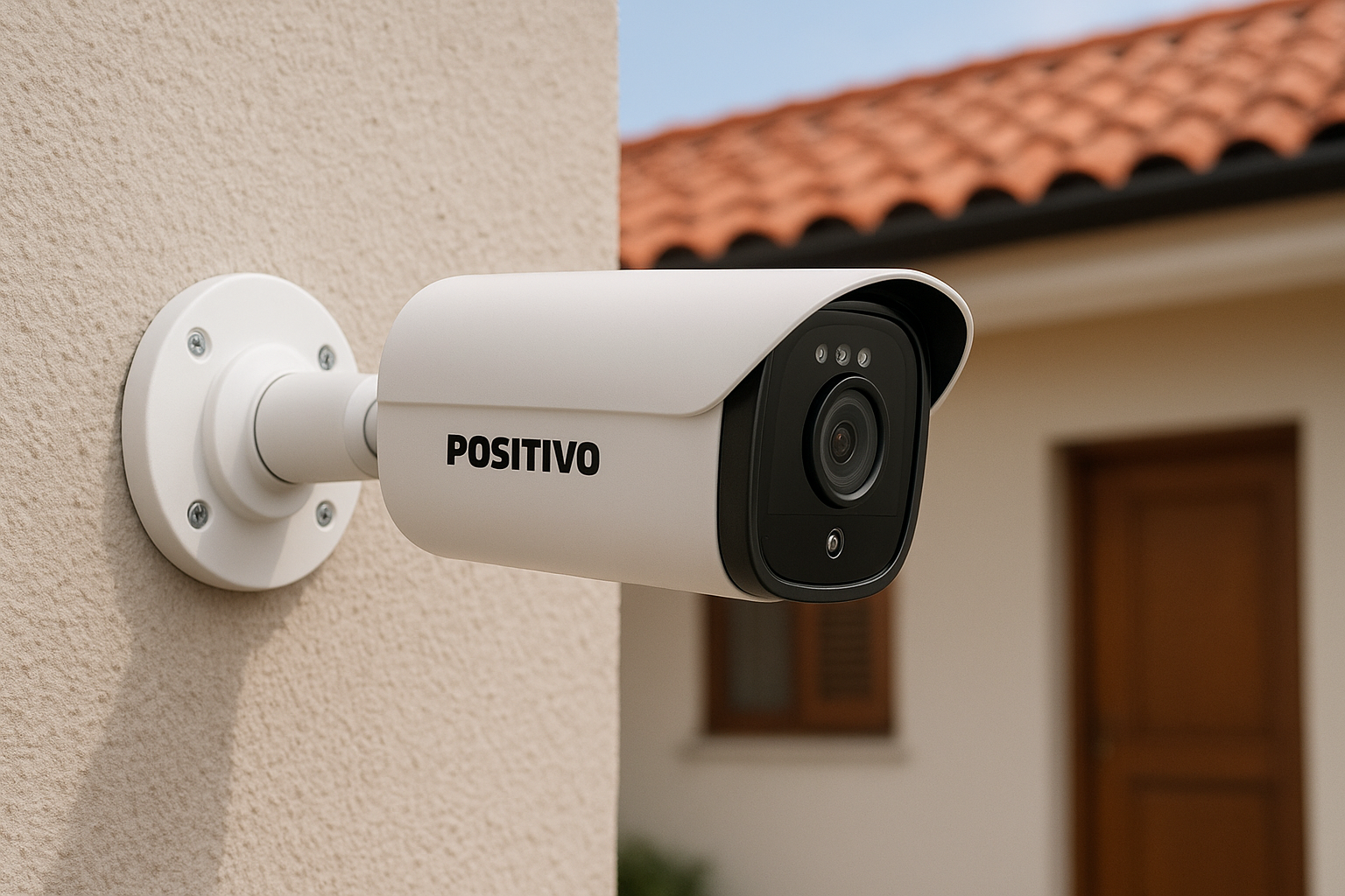Câmera Positivo SEG instalada