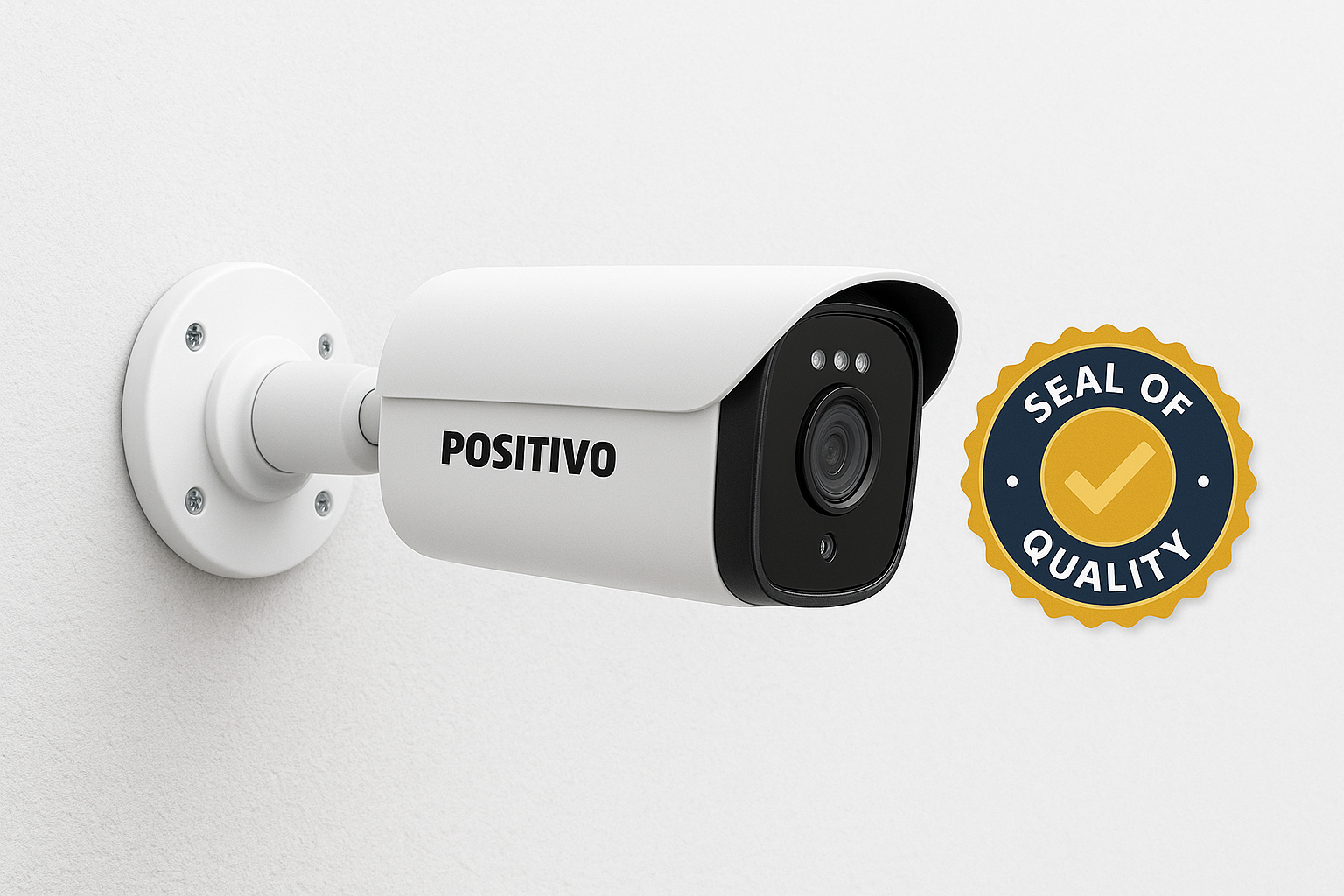 Durabilidade das câmeras Positivo SEG