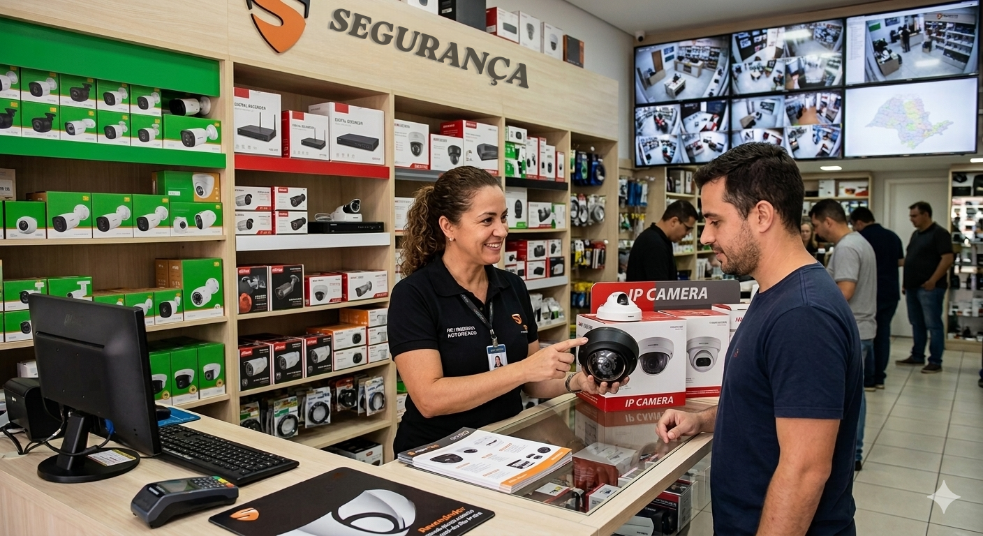 Revendedor de Segurança Eletrônica