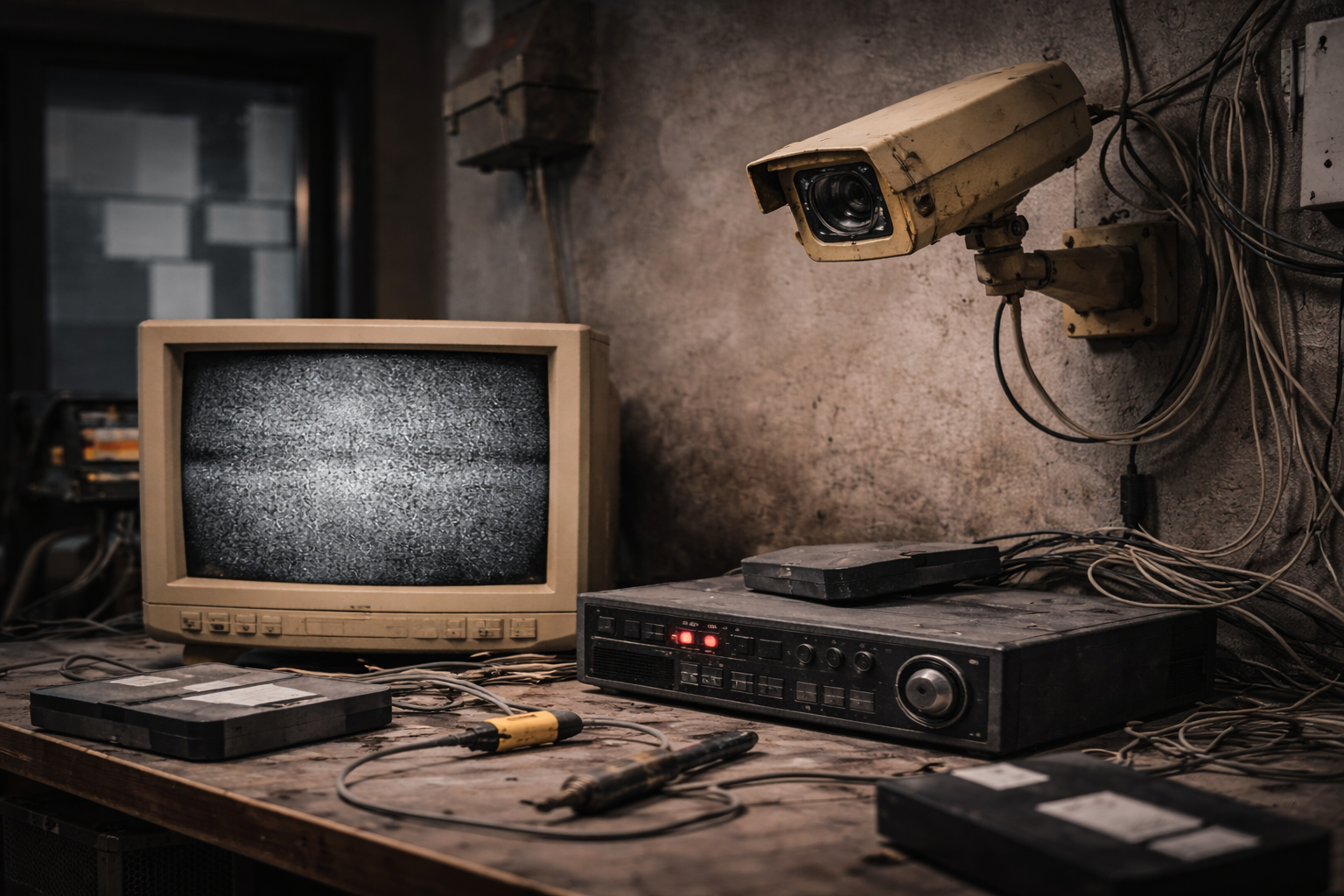 Sistema de segurança ultrapassado